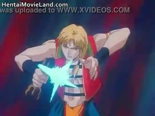 Elképesztő anime film -val szopás merev
