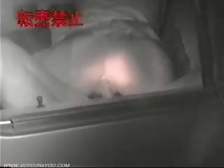 Auto seks schieten door infrared camera voyeur